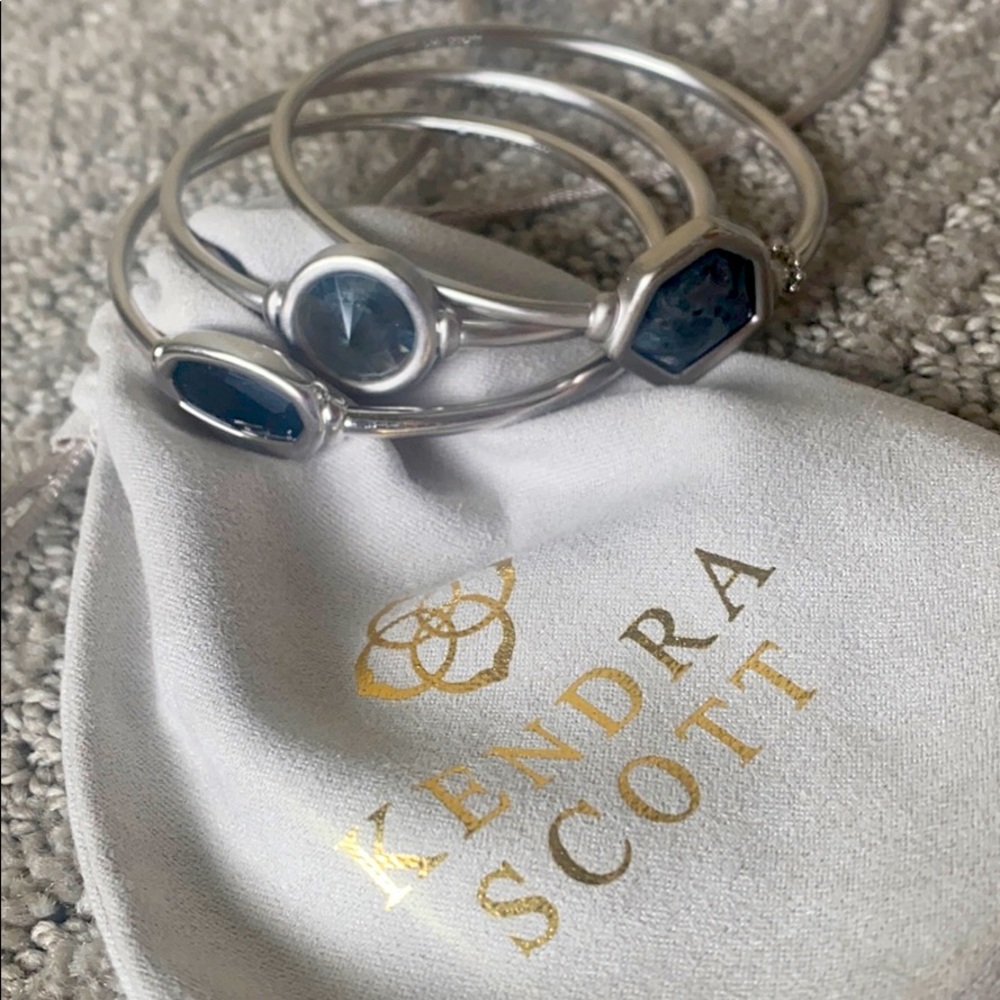 Kendra Scott Stackable Bangle Set - Picture 2 of 6